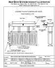 Fluoropolymer Covered Metal Tubular Bayonet Heaters 18 Element